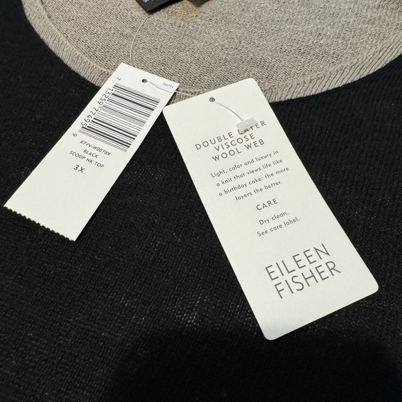 ❕NWT❕Eileen Fisher Wool Top - Picture 2 of 7